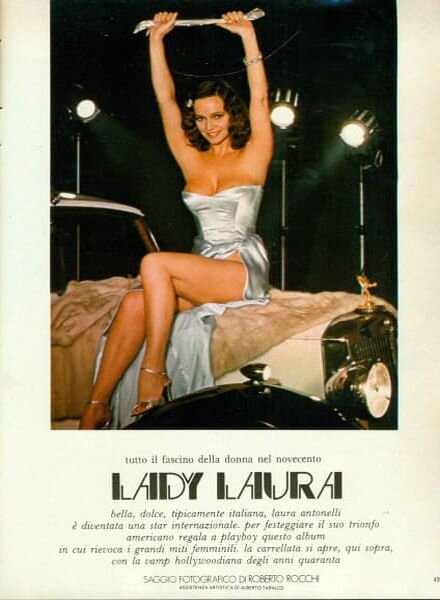 Playboy Italy – November 1980 Cover