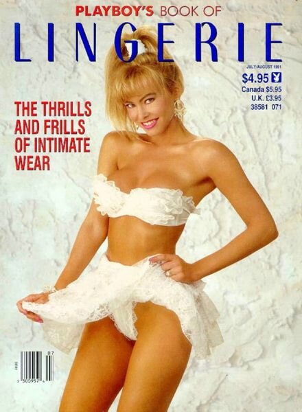 Playboy’s Book Of Lingerie – July-August 1991 Cover