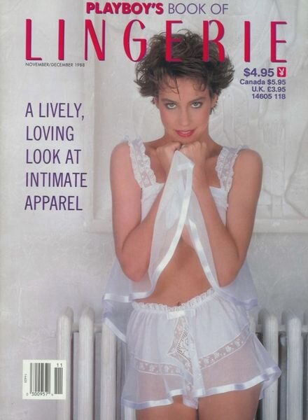 Playboy’s Book Of Lingerie – November-December 1988 Cover