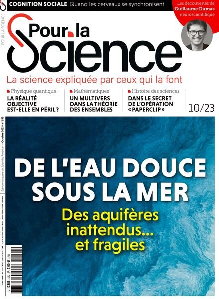 Pour la Science – Octobre 2023 Cover