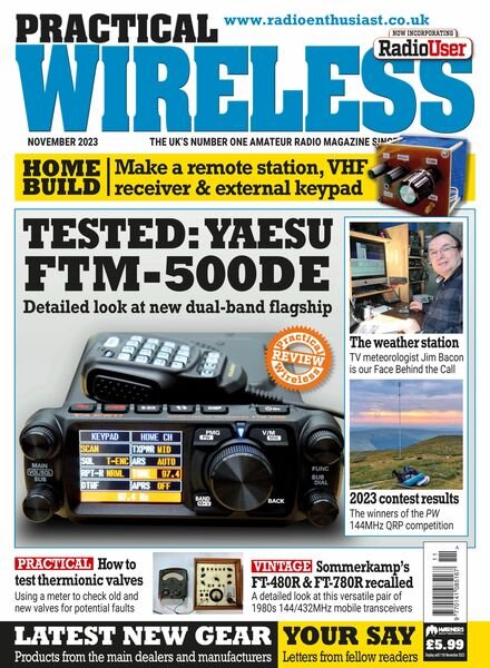 Practical Wireless – November 2023 Cover