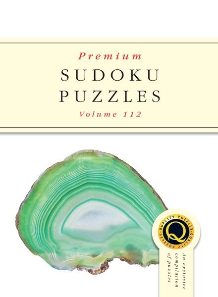 Premium Sudoku Puzzles – Issue 112 – October 2023 Cover