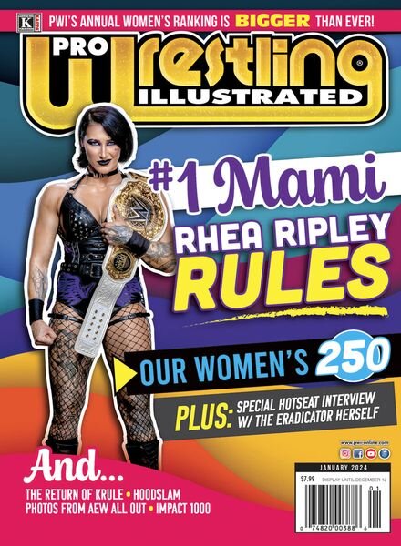 Pro Wrestling Illustrated – January 2024 Cover