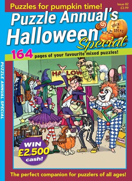 PuzzleLife Puzzle Annual Special – Issue 82 – October 2023 Cover