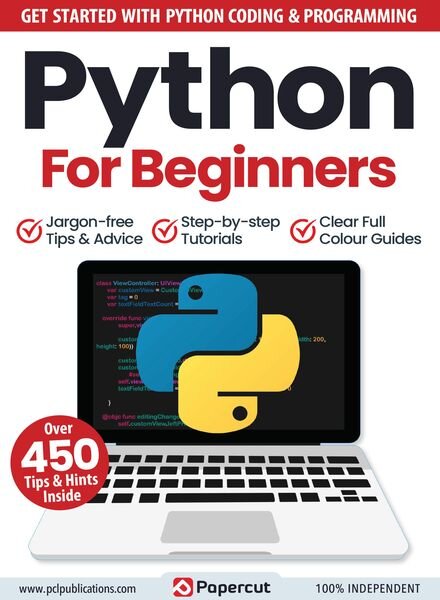 Python for Beginners – October 2023 Cover