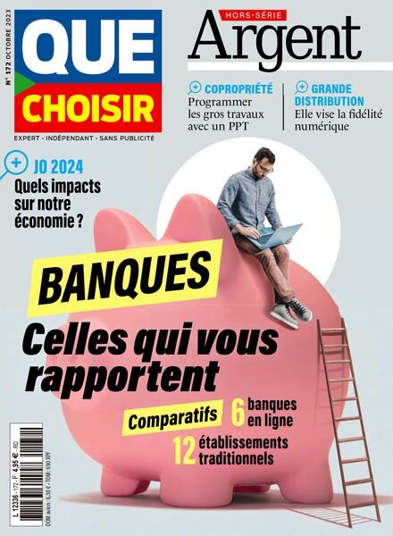 Que Choisir Argent – Octobre 2023 Cover