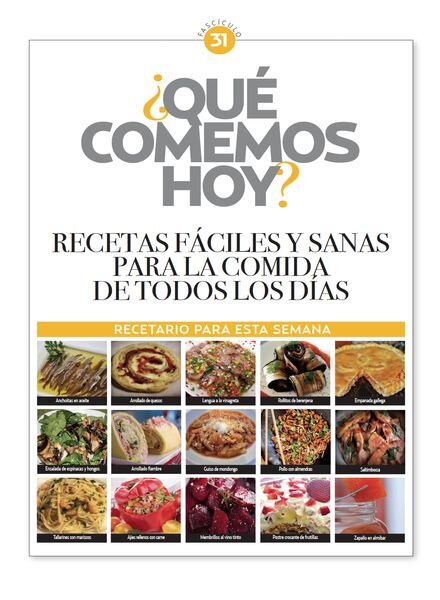 Que comemos hoy – 1 Octubre 2023 Cover