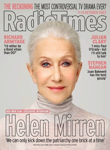 Radio Times – 7 October 2023 Cover