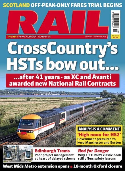 Rail – Issue 993 – October 4 2023 Cover