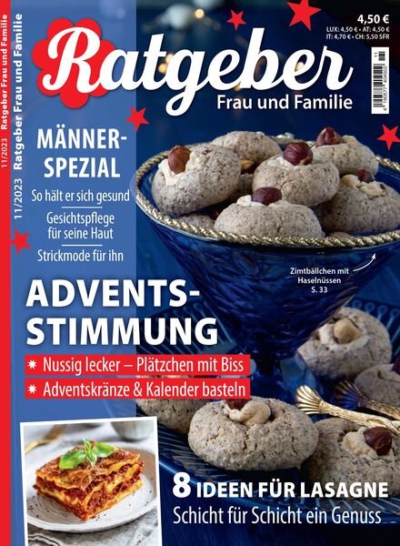 Ratgeber Frau und Familie – November 2023 Cover