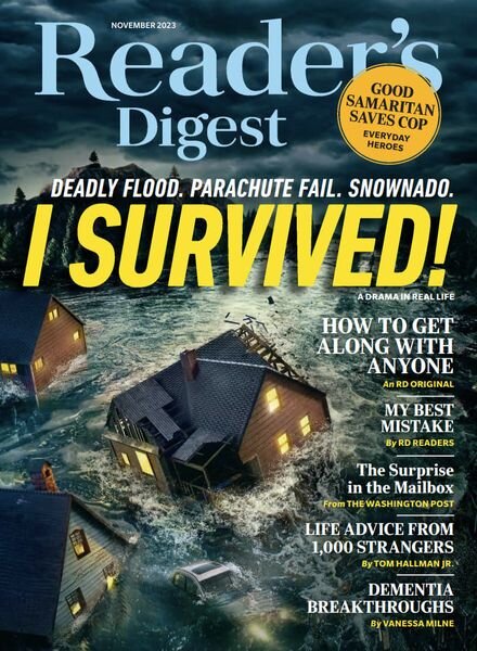Reader’s Digest USA – November 2023 Cover