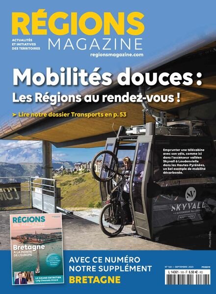 Regions Magazine – Septembre 2023 Cover
