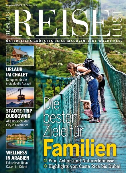 Reiselust – 24 Oktober 2023 Cover