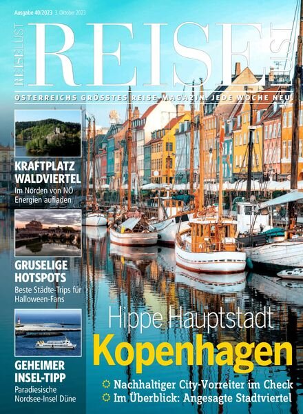 Reiselust – 3 Oktober 2023 Cover