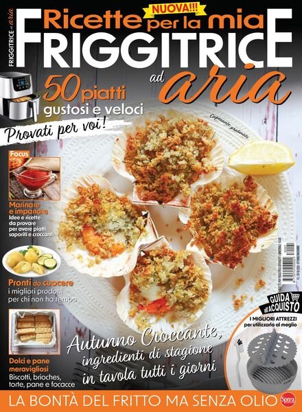Ricette Per Friggitrici Ad Aria – Ottobre-Novembre 2023 Cover