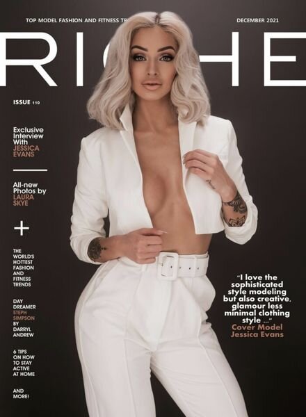 Riche Magazine – Issue 110 December 2021 Cover
