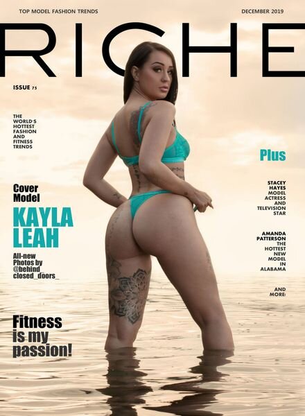 Riche Magazine – Issue 75 December 2019 Cover