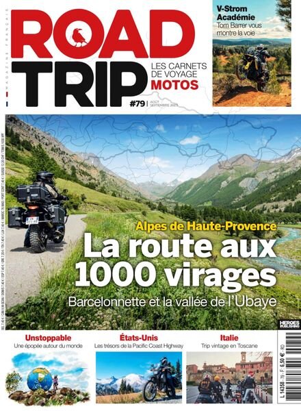 Road Trip – Aout-Septembre 2023 Cover