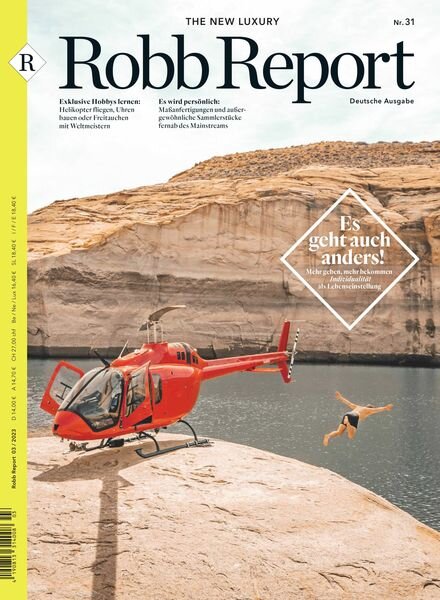 Robb Report Germany – September 2023 Cover