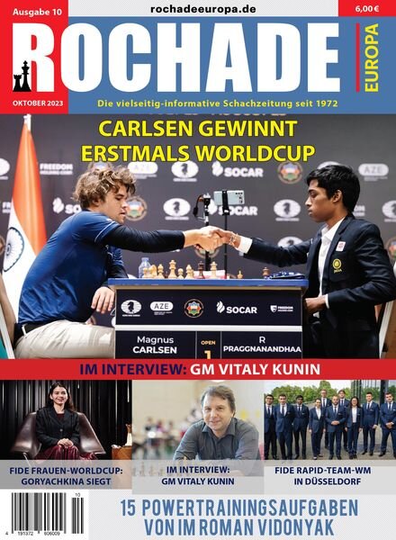 Rochade Europa – Oktober 2023 Cover