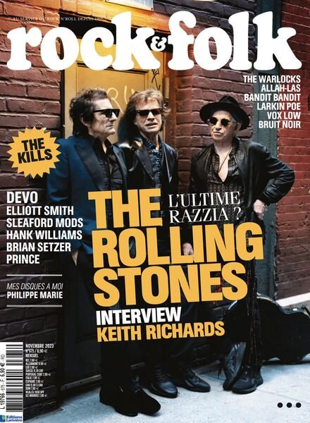 Rock & Folk – Novembre 2023 Cover