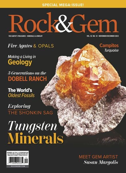 Rock & Gem – November 2023 Cover