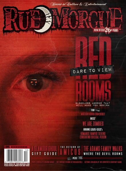 Rue Morgue – Issue 215 – November-December 2023 Cover