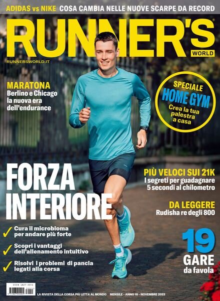 Runner’s World Italia – Novembre 2023 Cover