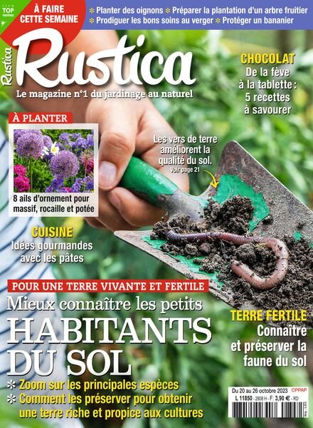 Rustica – 20 Octobre 2023 Cover