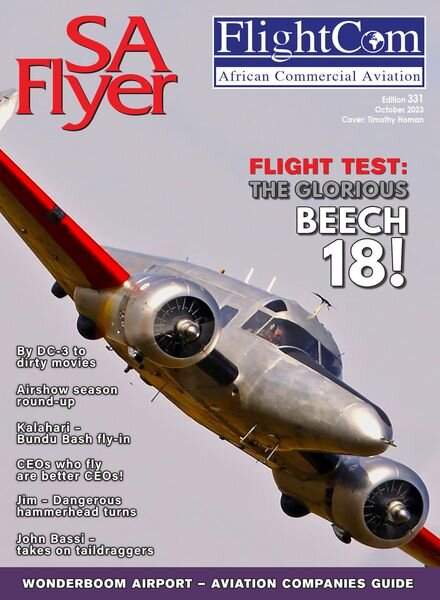 SA Flyer – October 2023 Cover