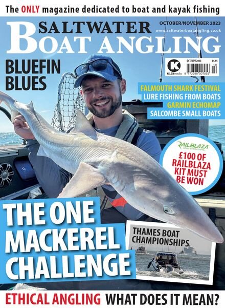 Saltwater Boat Angling – October-November 2023 Cover