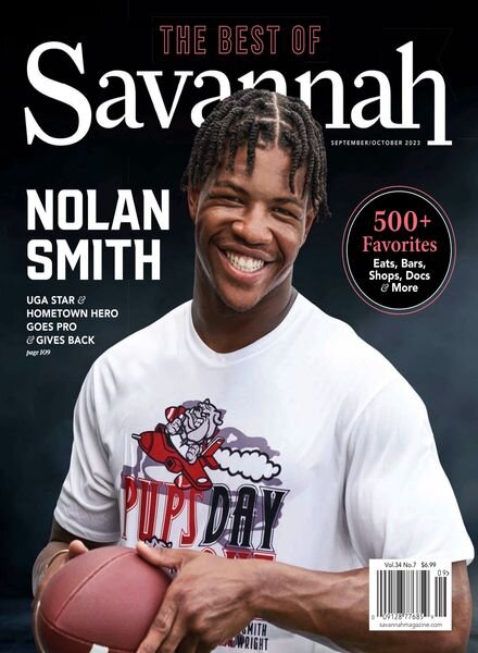 Savannah Magazine – September-October 2023 Cover