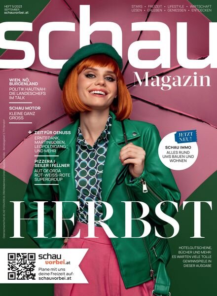 Schau Magazin – September 2023 Cover