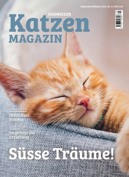 Schweizer Katzen Magazin – September-Oktober 2023 Cover