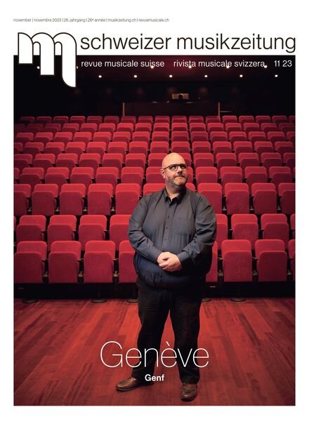 Schweizer Musikzeitung – November 2023 Cover