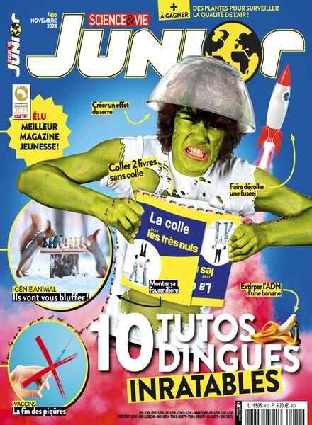 Science & Vie Junior – Novembre 2023 Cover