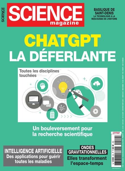 Science Magazine – Octobre-Decembre 2023 Cover