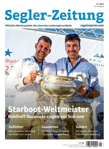 Segler-Zeitung – November 2023 Cover