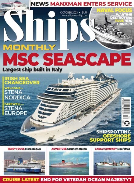 Ships Monthly – October 2023 Cover