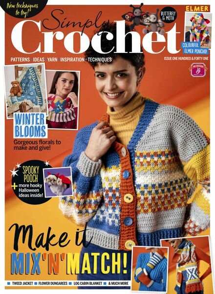 Simply Crochet – Issue 141 – October 2023 Cover