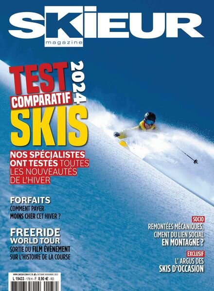 Skieur – Octobre-Novembre 2023 Cover