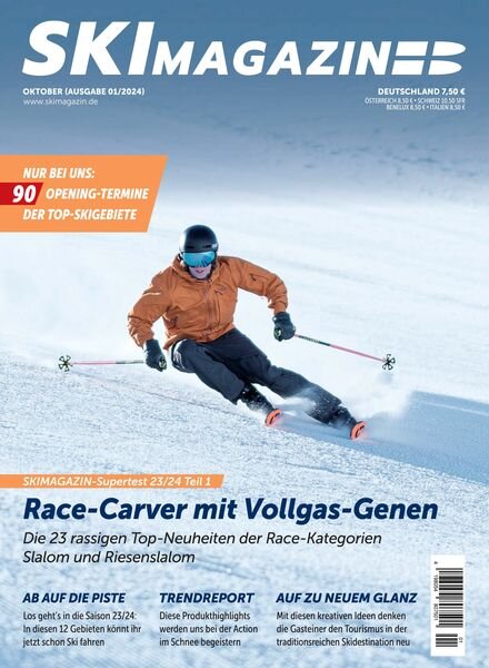 SkiMagazin – Nr 1 2024 Cover