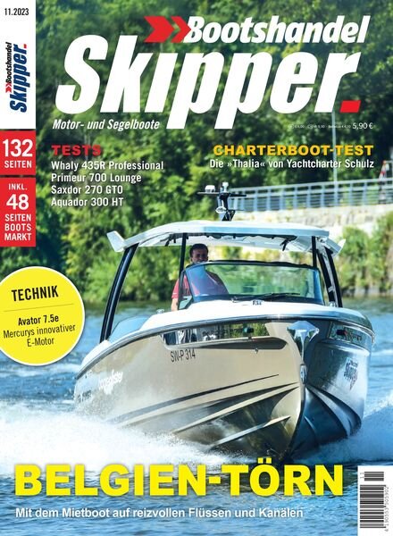 Skipper Bootshandel – November 2023 Cover