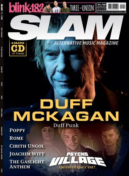 SLAM Alternative Music Magazine – November-Dezember 2023 Cover