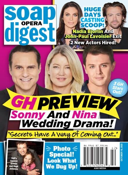 Soap Opera Digest – October 16 2023 Cover