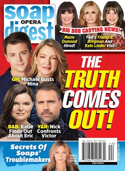 Soap Opera Digest – October 30 2023 Cover