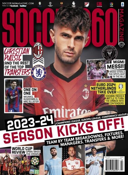 Soccer 360 – Issue 103 – Fall 2023 Cover