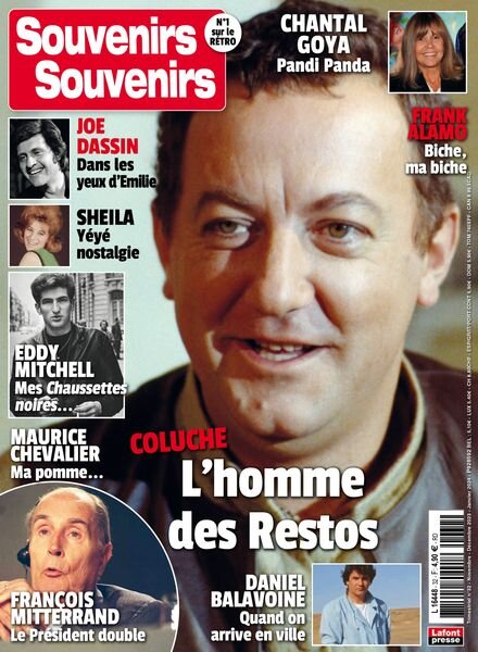 Souvenirs Souvenirs – Novembre-Decembre 2023 – Janvier 2023 Cover
