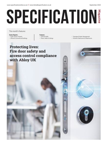 Specification Magazine – September 2023 Cover
