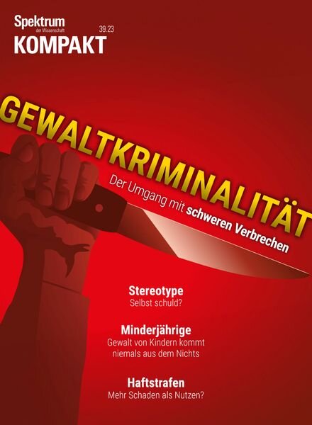 Spektrum Kompakt – 3 Oktober 2023 Cover